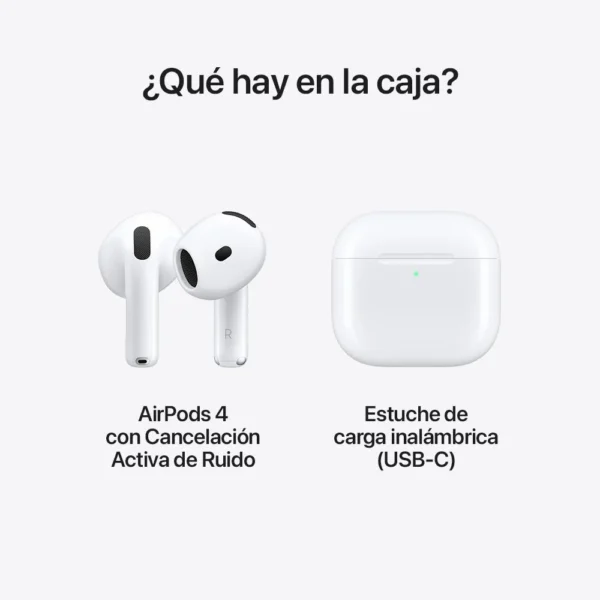 AirPods 4 con cancelación activa de ruido - Image 4